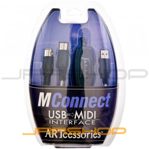 ART MConnect USB to MIDI Interface Cable