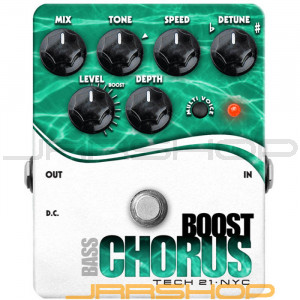 Tech 21 Boost Chorus Bass Analog Bass Chorus Emulator