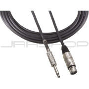 Audio Technica AT8311-25P3 XLRF-1/4" For mics with XLR output and pin 3 hot; 25'