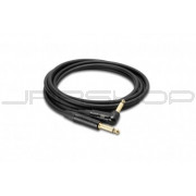 Hosa CGK-015R Edge Guitar Cable, Neutrik Straight to Right-angle, 15 ft