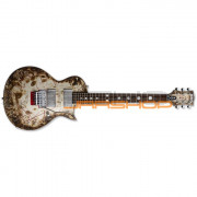 ESP Richard Z RZK-II Burnt Guitar w/Case