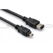 Hosa FIW-46-115 Firewire Cable: 4-Pin to 6-Pin 15 ft.