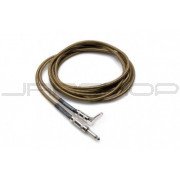 Hosa GTR-518R Tweed Guitar Cable Straight to Right-angle, 18 ft