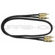 Hosa CRA-420G Gold Plated Dual RCA 20 ft.