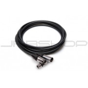 Hosa MXX-001.5RS Camcorder Microphone Cable, Neutrik Right-angle XLR3F to XLR3M, 1.5 ft