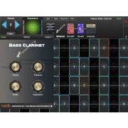 moForte GeoShred Naada Bass Clarinet for Mac