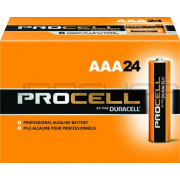 Hosa PRO-AAA4 Duracell Procell Batteries, AAA, 24 pc