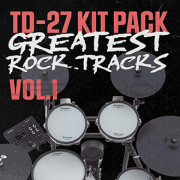 Roland TD-27 Kit Pack: Greatest Rock Tracks Vol. 1 Lifetime Key