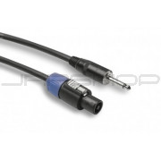 Hosa SKT-430Q Pro Speaker Cable, REAN Loudspeaker to 1/4 in TS, 30 ft