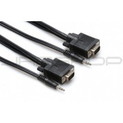 Hosa VGM-506 VGA AV Cable , DE15 to Same, 6 ft