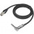 Audio Technica AT-GCH instrument/guitar cable with 1/4" phone plug, terminated