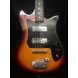 Harmony 57-1401 Three Tone Sunburst Electric Guitar Used