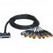 ALVA Digital AES/EBU Cable D-sub25 to 8 x XLR
