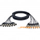 ALVA Premium Analog Cable 8 x XLRM to 8 x TRS