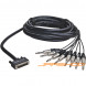 ALVA Premium Analog Cable D-Sub25 to 8 x TRS