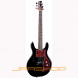 Ampeg AMG100 Dan Armstrong Guitar - Black