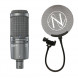 Audio Technica AT2020 USB+ Microphone + Free NOS Audio Pop Filter