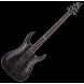 ESP-LTD H-1001FM STBLK See-Thru Black Electric Guitar