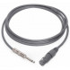 Hosa CXP-015 Mic Cable: Unbalanced 1/4" (M) to XLR (F) 15 ft.