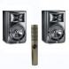 JBL LSR308 Monitors (Pair) + NOS Panther MK 2 Ribbon Mic Combo