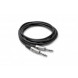 Hosa HSS-003 Pro Balanced Interconnect, REAN 1/4 in TRS to Same, 3 ft