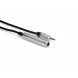 Hosa HXSM-025 Pro Headphone Adaptor Cable, REAN 1/4 in TRS to 3.5 mm TRS, 25 ft