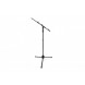 Hosa MSB-521BK Microphone Stand, Tripod base, Black