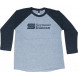 Seymour Duncan T-Shirt Logo Baseball Charcoal SM 