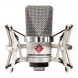 Neumann TLM 102 Set Cardioid Condenser Microphone Nickel with EA 4 Shockmount