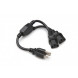 Hosa YIE-406 Power Y Cable